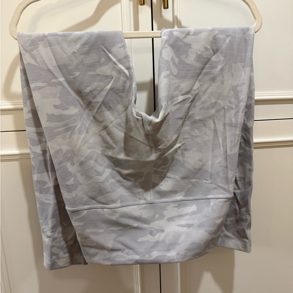 Gray Camouflage leggings